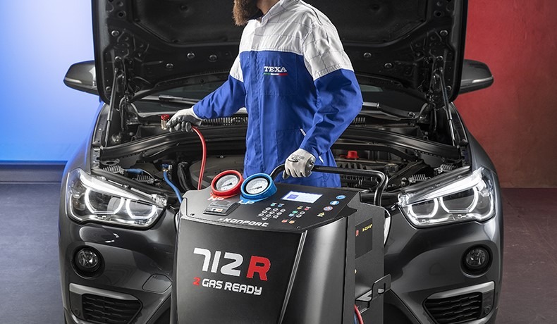 Održavanje i popravka auto klime TEXA 712R